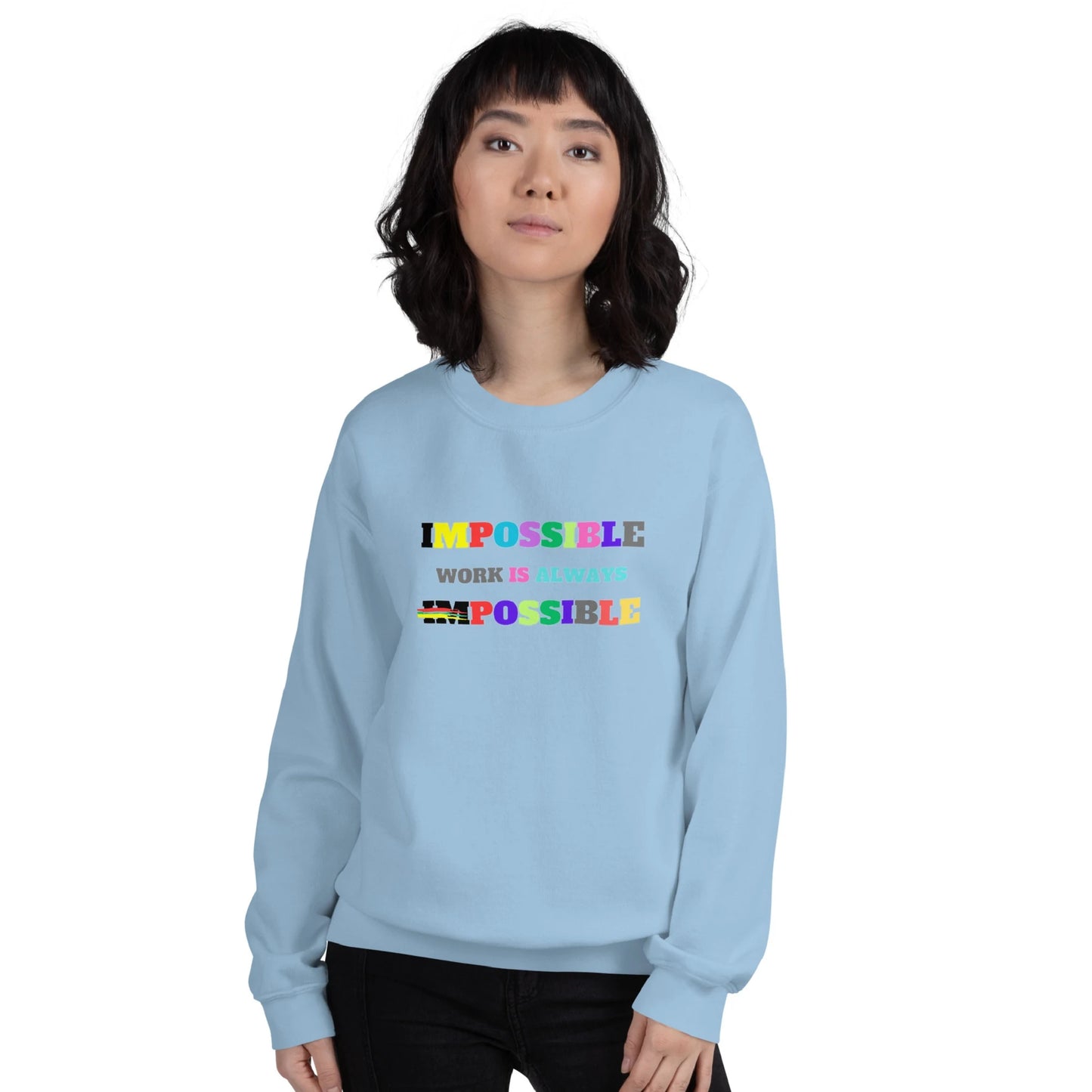 Crewneck Sweatshirt Impossible1.0 Edition - DALSOMA