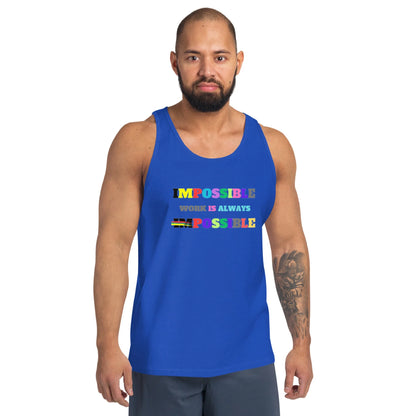 Unisex Jersey Tank Impossible1.0 Edition - DALSOMA