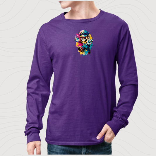 Unisex Long Sleeve T-Shirt Super Mario 2.0 Collection - DALSOMA