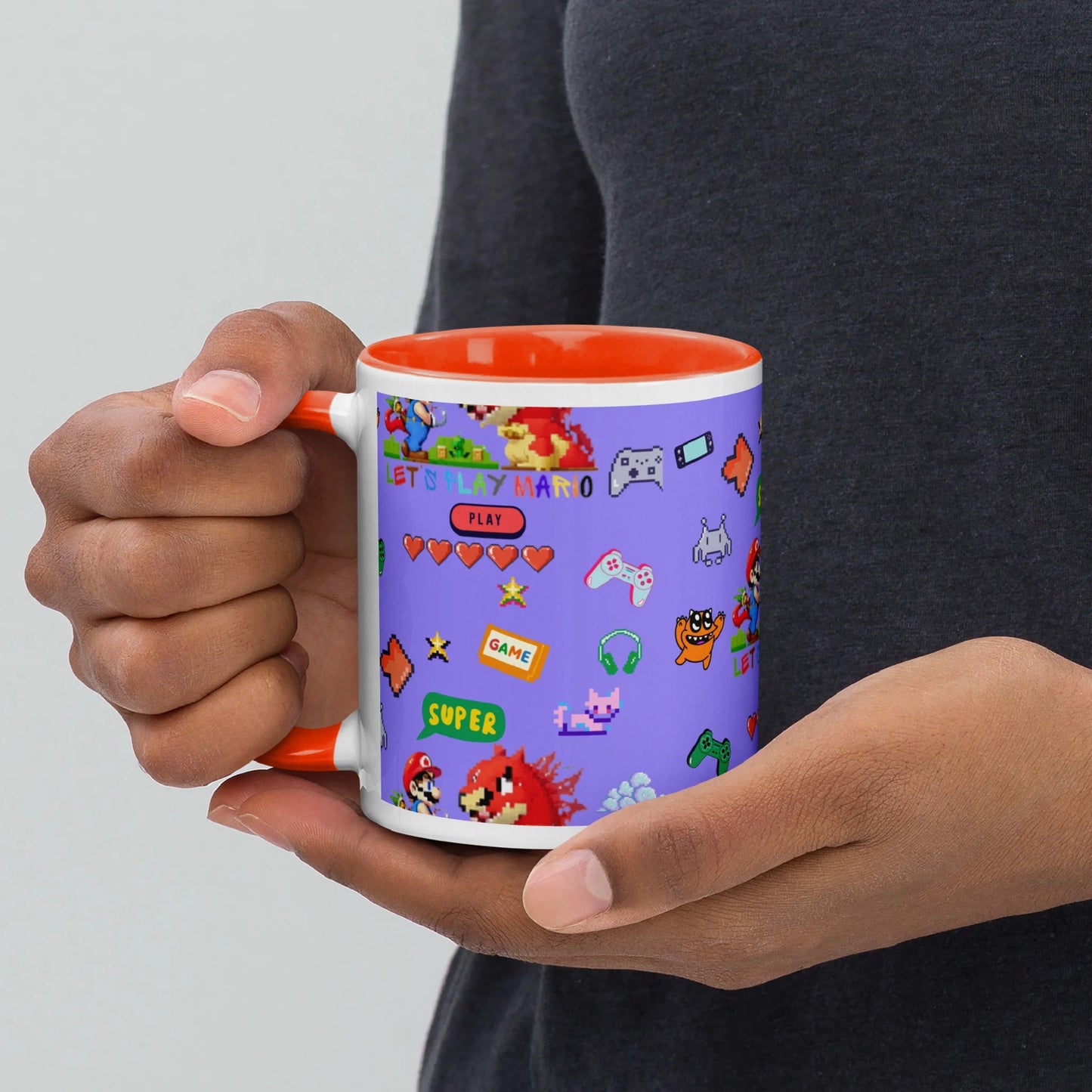 Mug with Color Inside Super Mario 3.0 Collection - DALSOMA