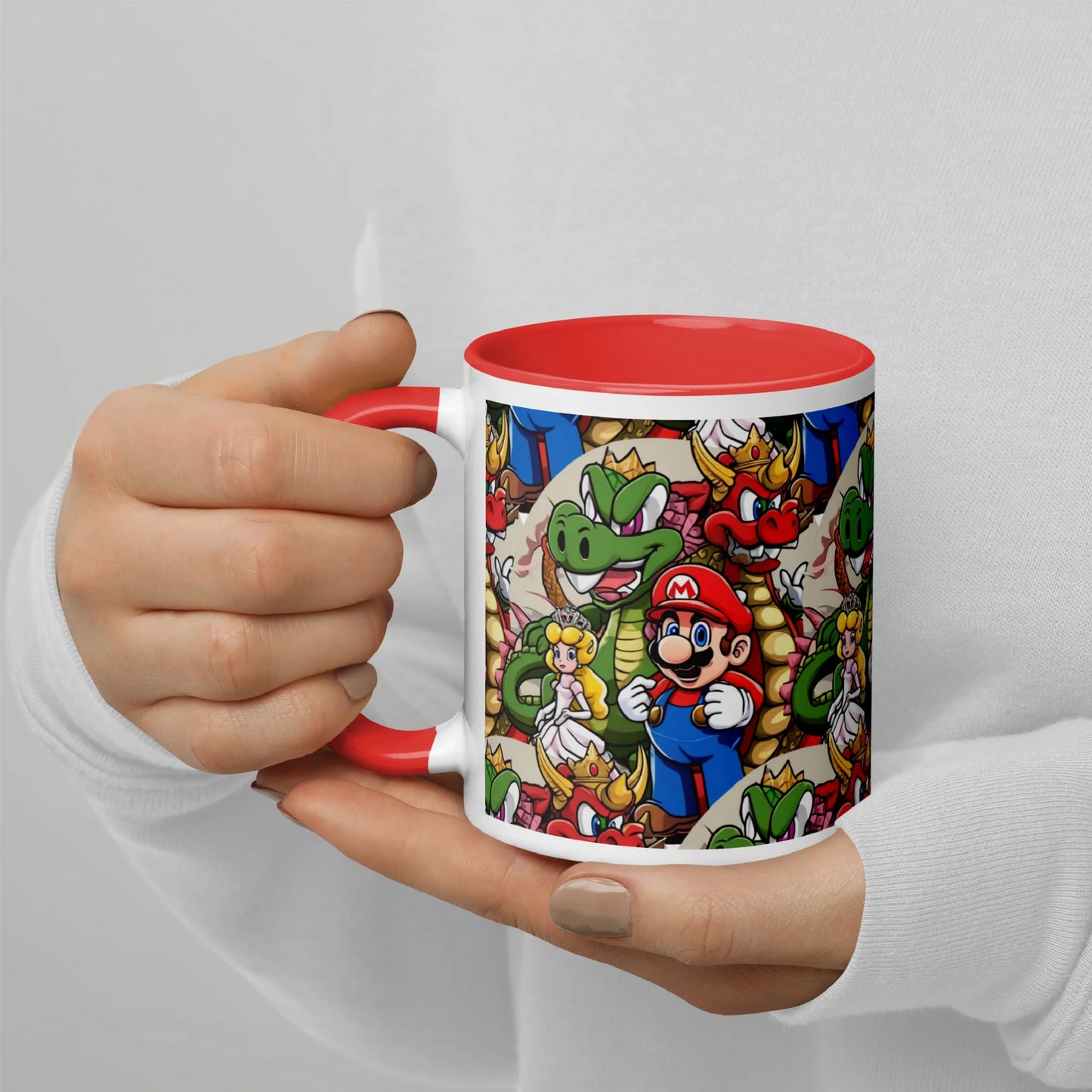 Mug with Color Inside Super Mario 1.0 Collection - DALSOMA