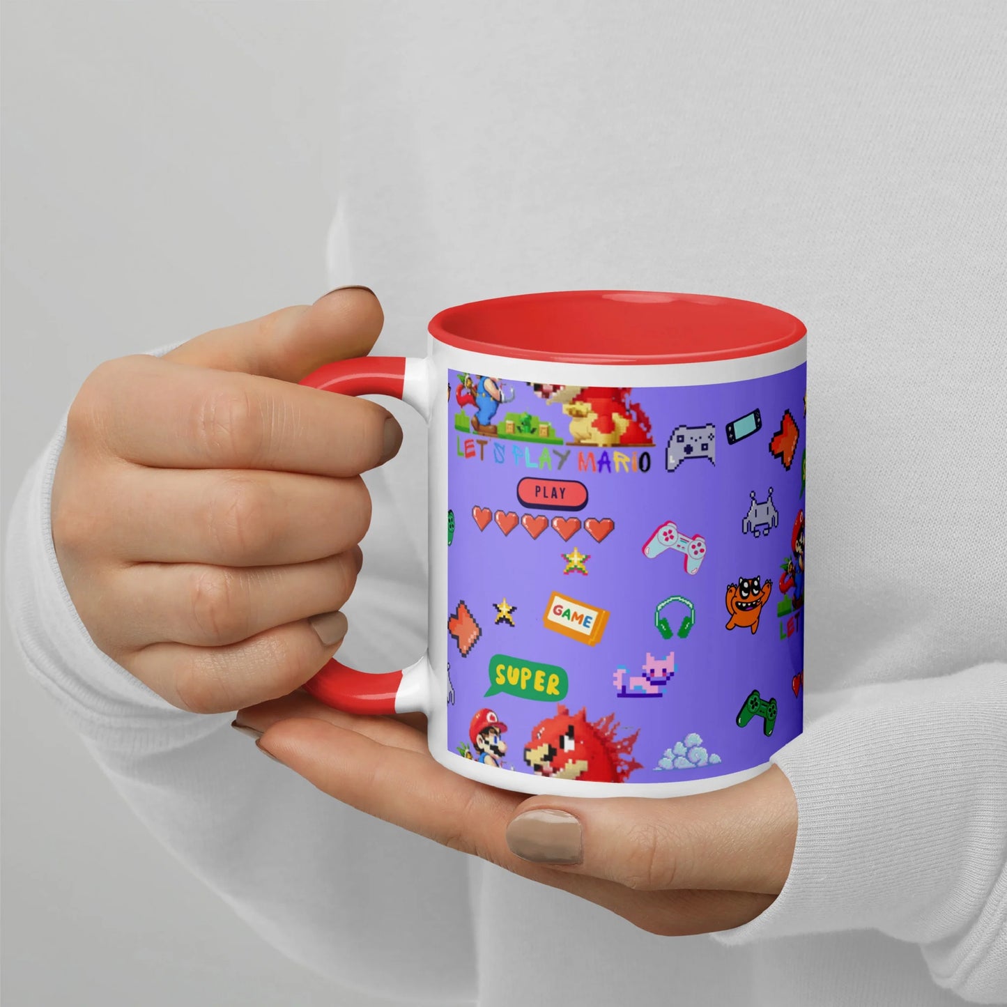 Mug with Color Inside Super Mario 3.0 Collection - DALSOMA