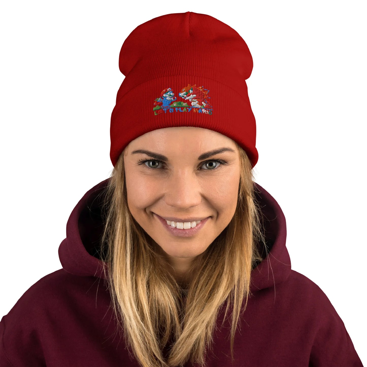 Embroidered Beanie Super Mario 3.0 Collection - DALSOMA