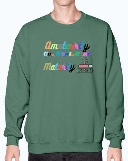 Crewneck Sweatshirt Maturity Rise Collection - DALSOMA