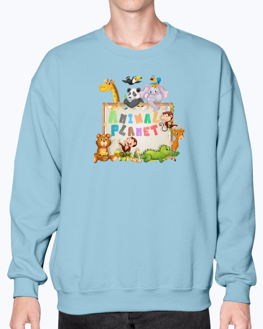 Crewneck Sweatshirt Animal Planet 1.0 Collection - DALSOMA