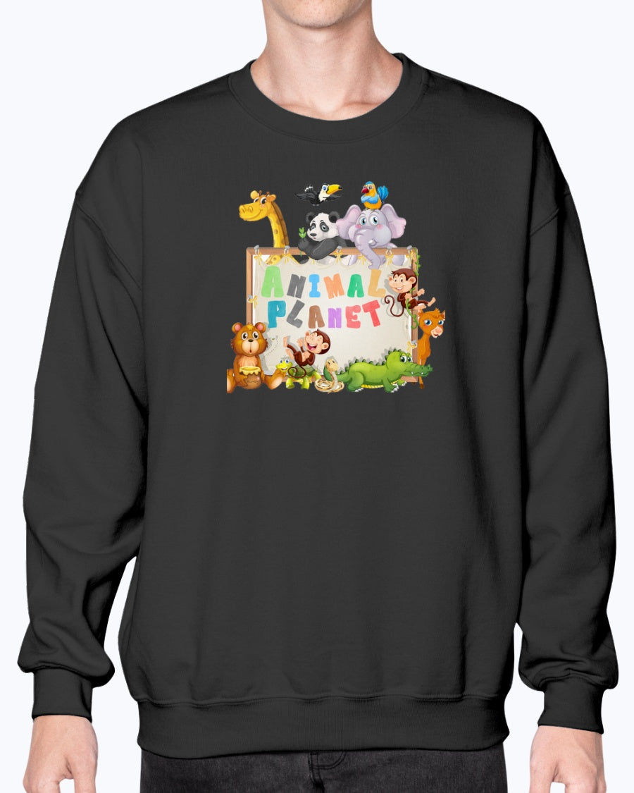 Crewneck Sweatshirt Animal Planet 1.0 Collection - DALSOMA
