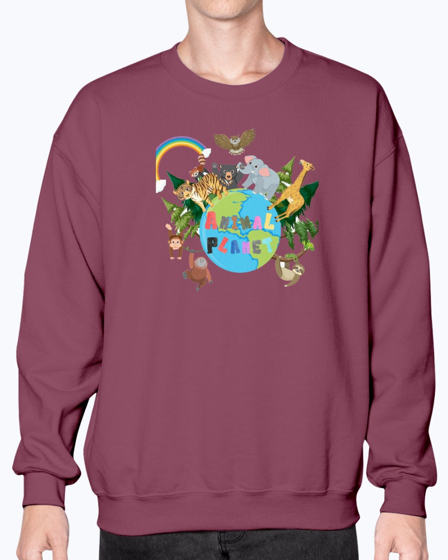 Crewneck Sweatshirt Animal Planet 2.0 Collection - DALSOMA