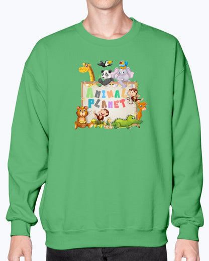 Crewneck Sweatshirt Animal Planet 1.0 Collection - DALSOMA