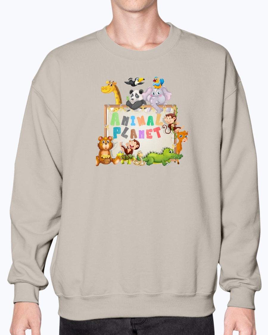 Crewneck Sweatshirt Animal Planet 1.0 Collection - DALSOMA