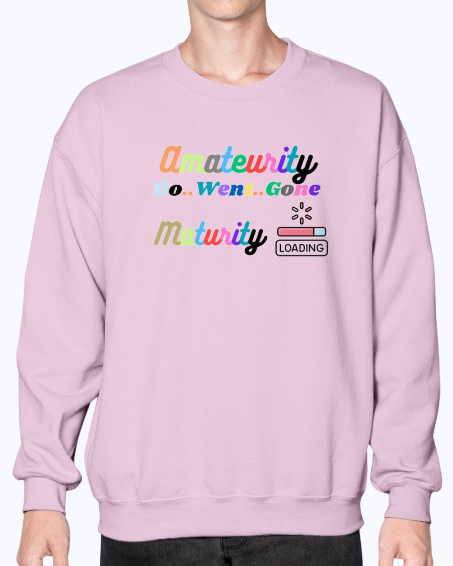 Crewneck Sweatshirt Maturity Rise Collection - DALSOMA