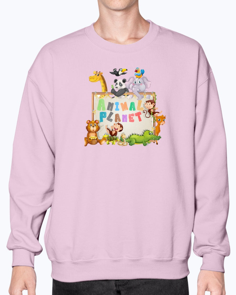 Crewneck Sweatshirt Animal Planet 1.0 Collection - DALSOMA
