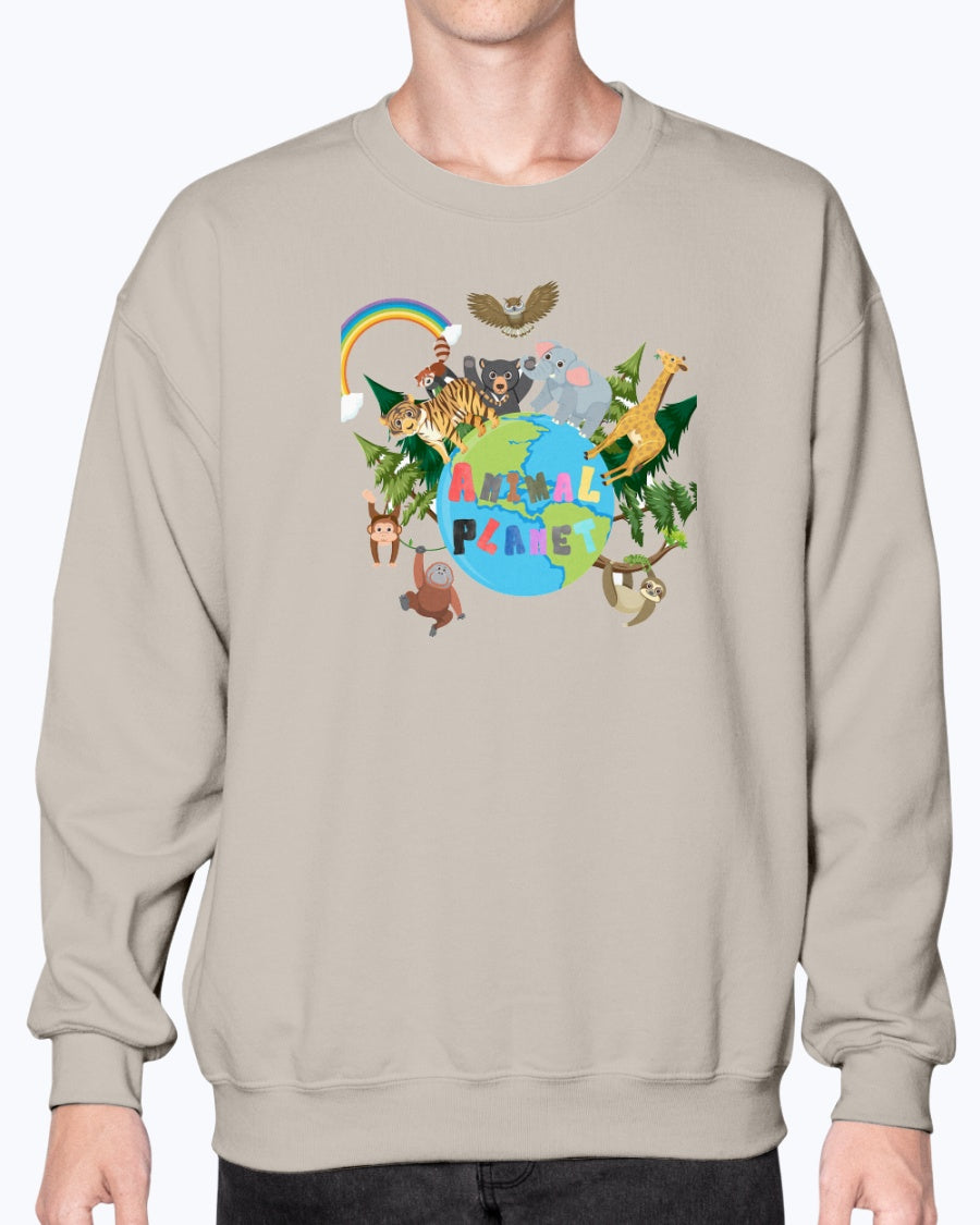 Crewneck Sweatshirt Animal Planet 2.0 Collection - DALSOMA