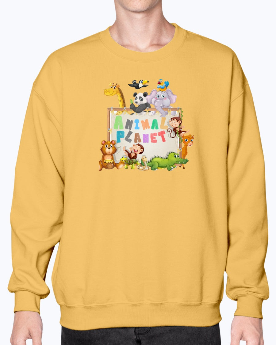 Crewneck Sweatshirt Animal Planet 1.0 Collection - DALSOMA