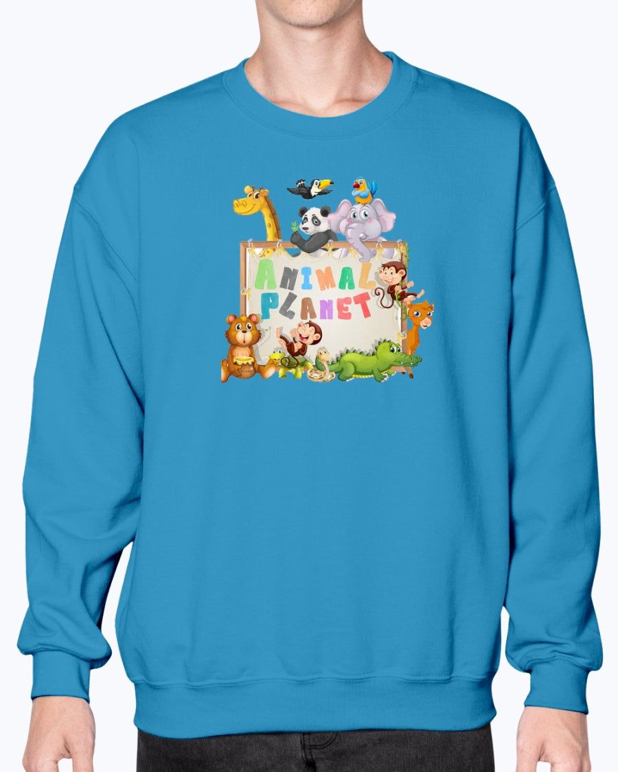 Crewneck Sweatshirt Animal Planet 1.0 Collection - DALSOMA