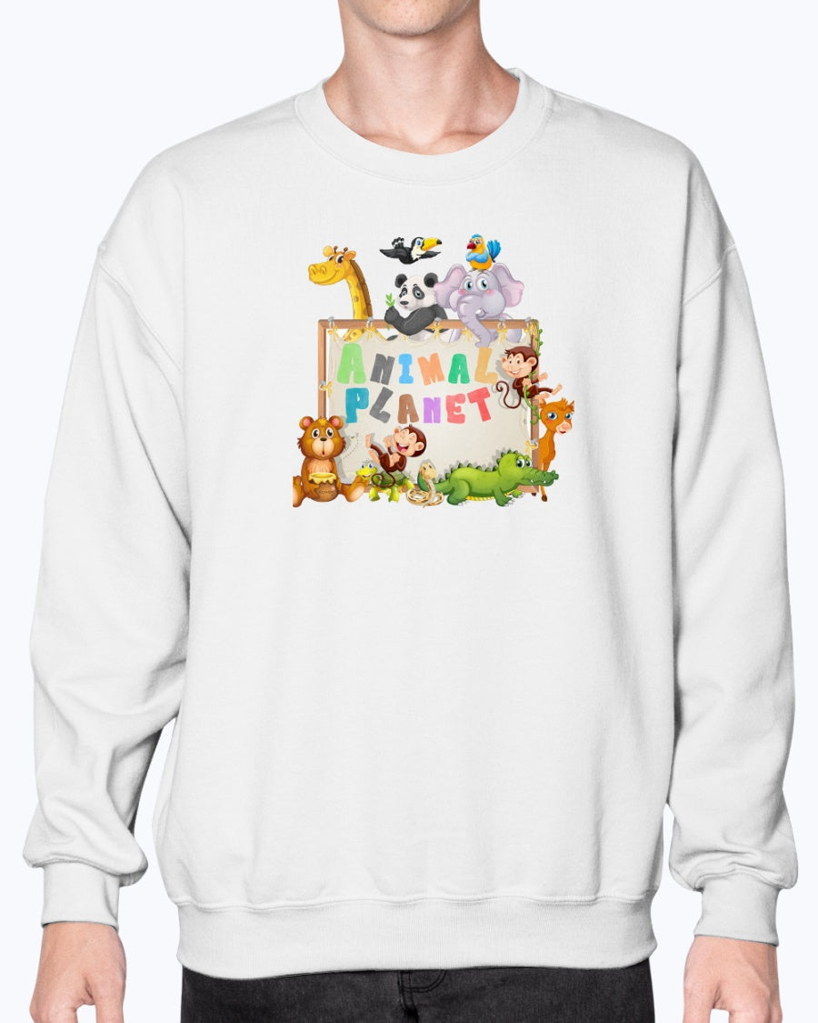 Crewneck Sweatshirt Animal Planet 1.0 Collection - DALSOMA