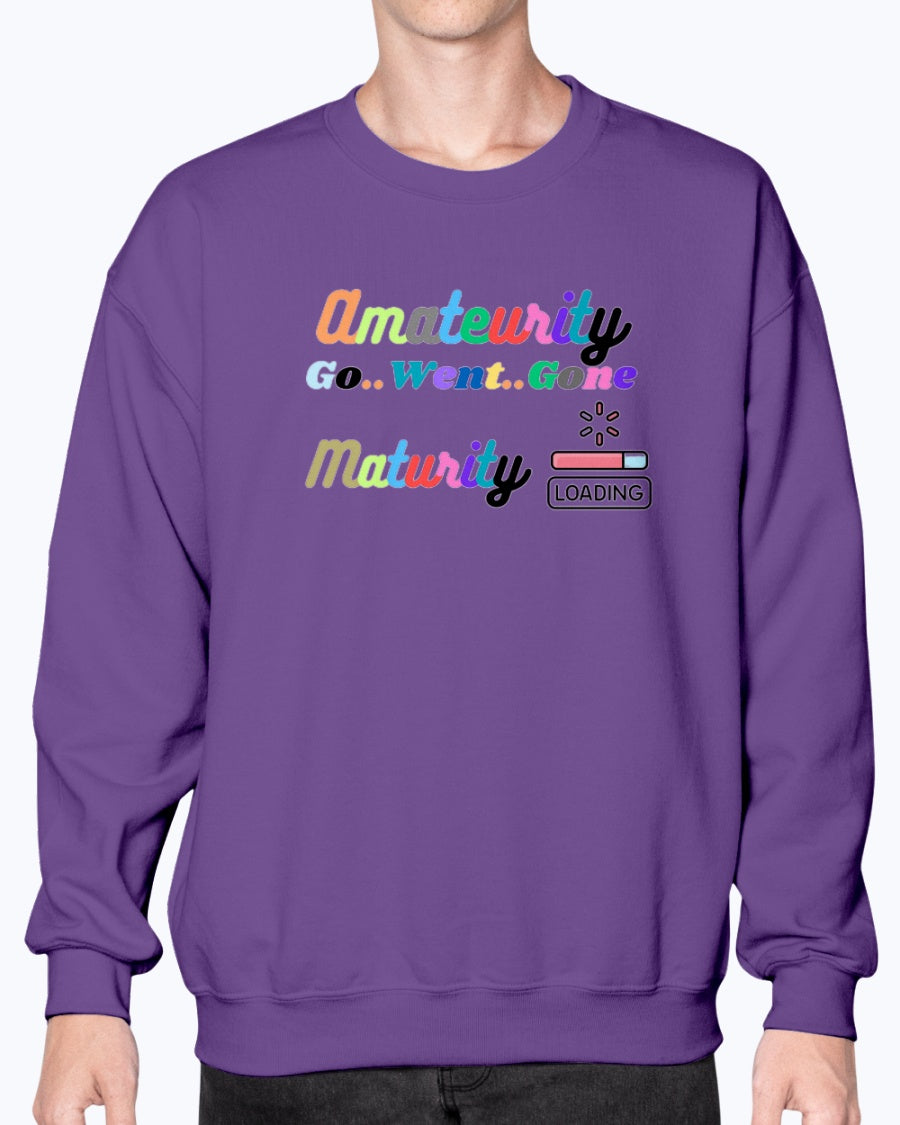Crewneck Sweatshirt Maturity Rise Collection - DALSOMA