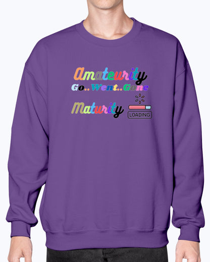 Crewneck Sweatshirt Maturity Rise Collection - DALSOMA