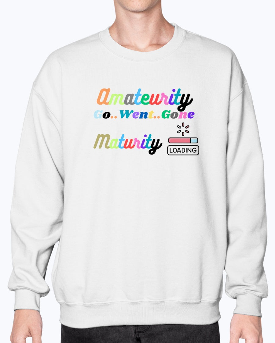 Crewneck Sweatshirt Maturity Rise Collection - DALSOMA