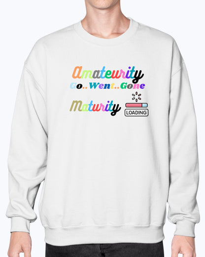 Crewneck Sweatshirt Maturity Rise Collection - DALSOMA