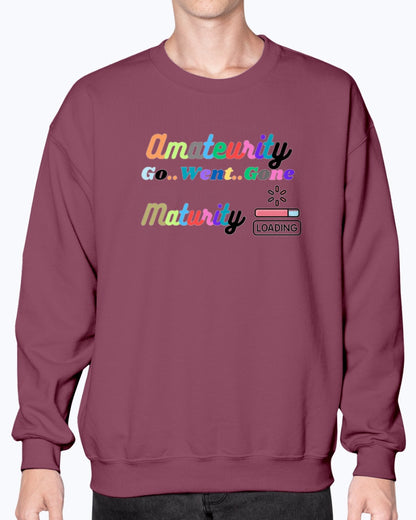 Crewneck Sweatshirt Maturity Rise Collection - DALSOMA
