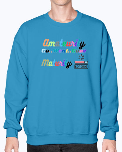 Crewneck Sweatshirt Maturity Rise Collection - DALSOMA