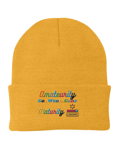 Beanies Knit Cap Maturity Rise Collection - DALSOMA
