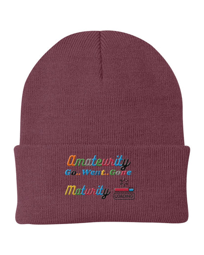Beanies Knit Cap Maturity Rise Collection - DALSOMA