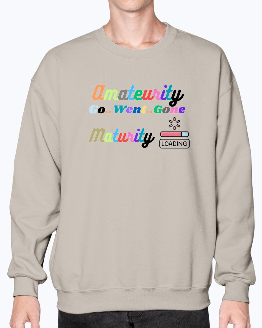 Crewneck Sweatshirt Maturity Rise Collection - DALSOMA
