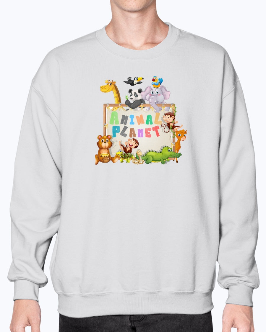 Crewneck Sweatshirt Animal Planet 1.0 Collection - DALSOMA