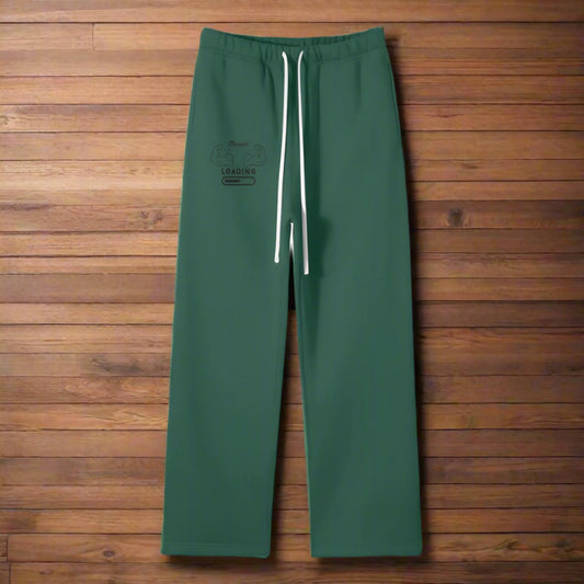Streetwear Unisex Fleece Straight Pants Fitness 1.0 Edition - DALSOMA