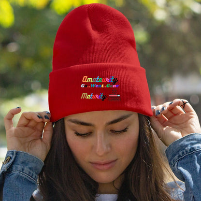 Beanies Knit Cap Maturity Rise Collection - DALSOMA
