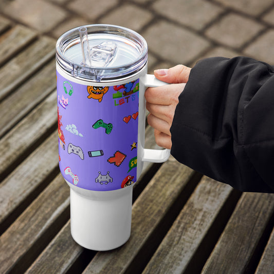 Travel mug with a handle Super Mario 3.0 Collection - DALSOMA