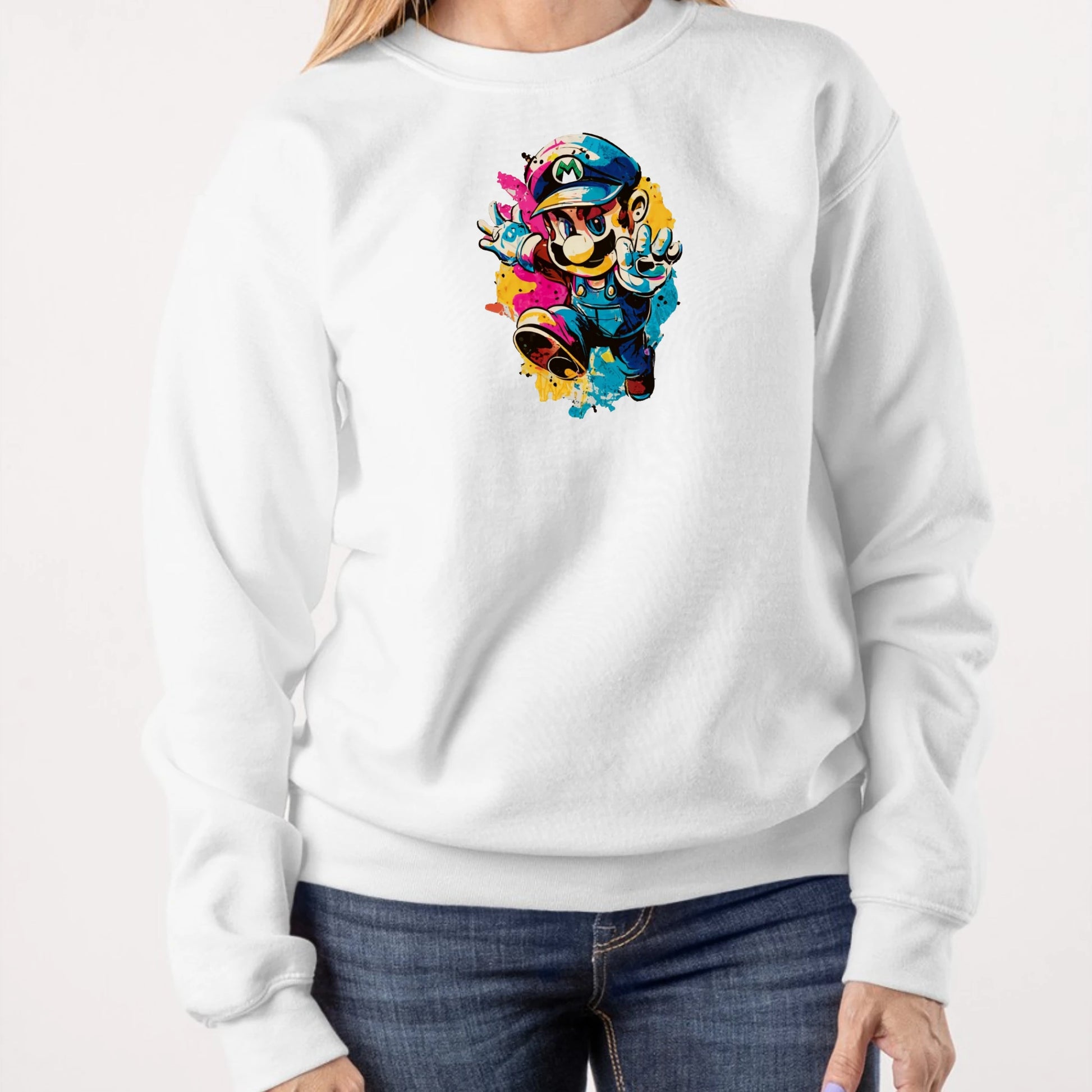 Crewneck Sweatshirt Super Mario 2.0 Collection - DALSOMA