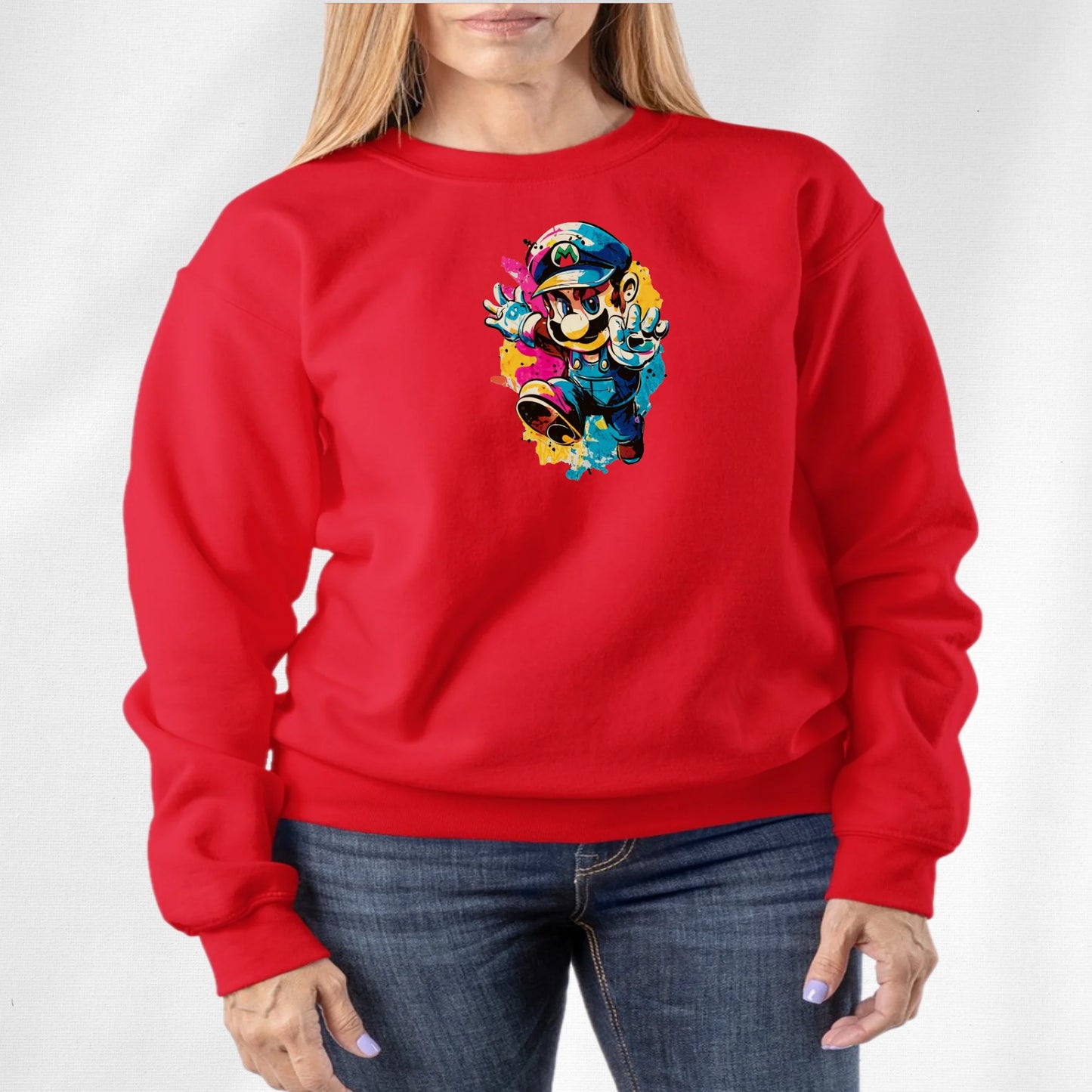 Crewneck Sweatshirt Super Mario 2.0 Collection - DALSOMA