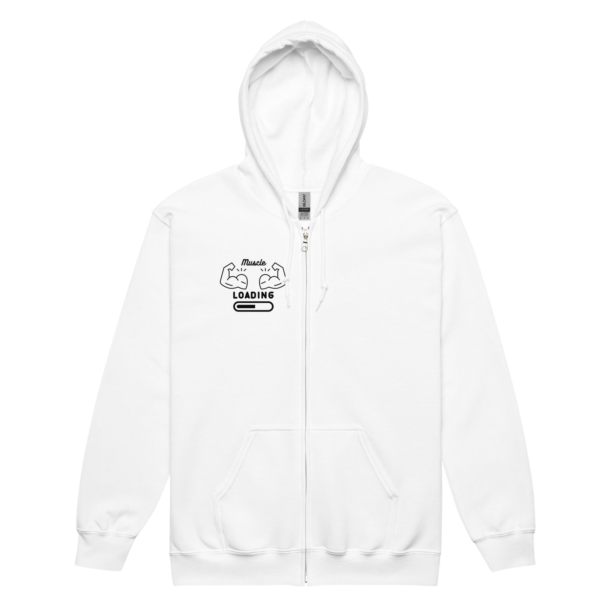 Unisex zip hoodie Fitness 1.0 Edition - DALSOMA