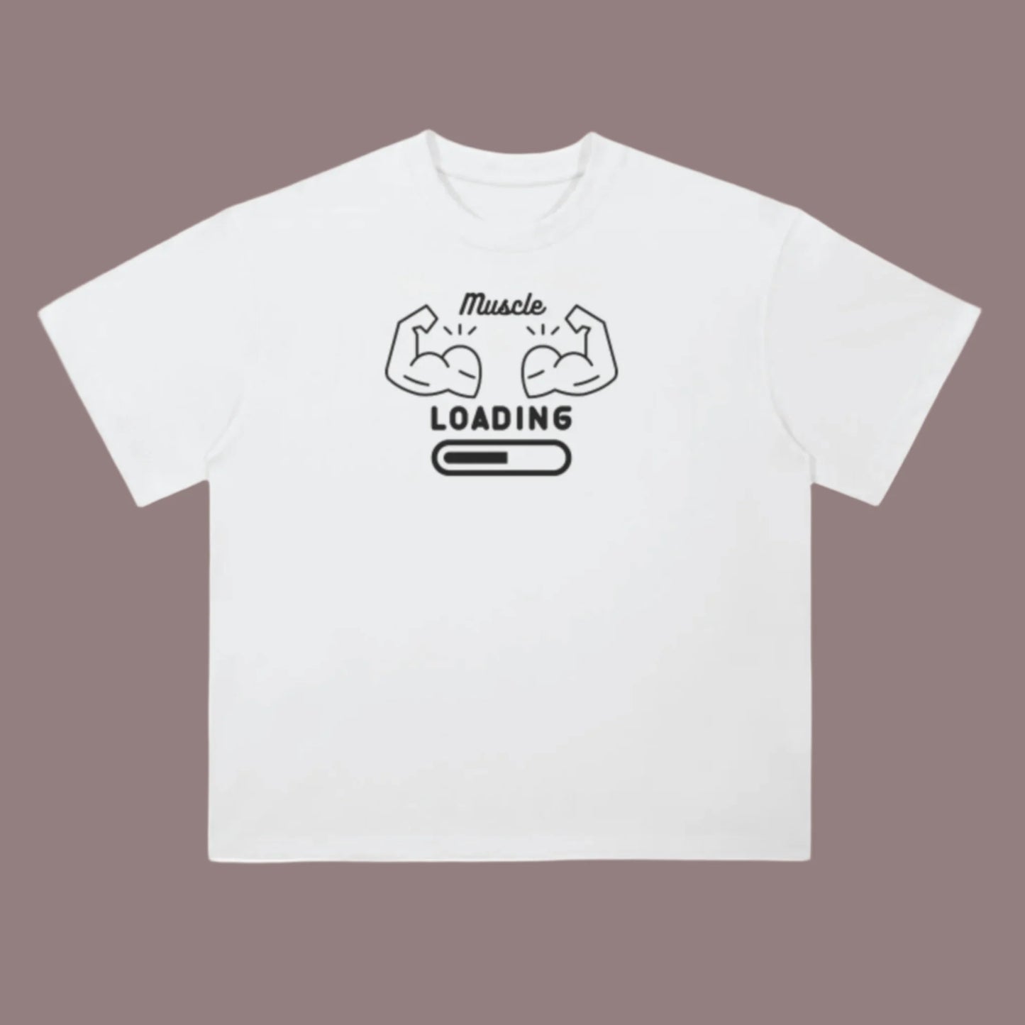 Drop Shoulder Unisex T-Shirt Fitness 1.0 Edition - DALSOMA