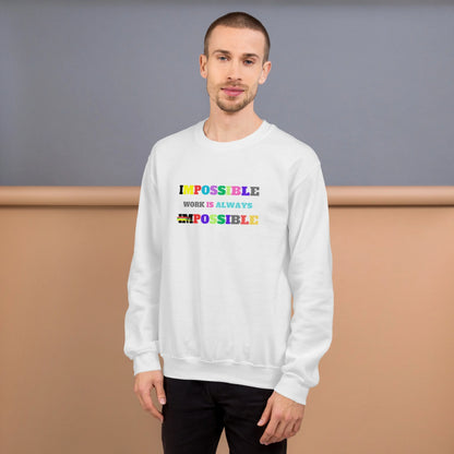 Crewneck Sweatshirt Impossible1.0 Edition - DALSOMA