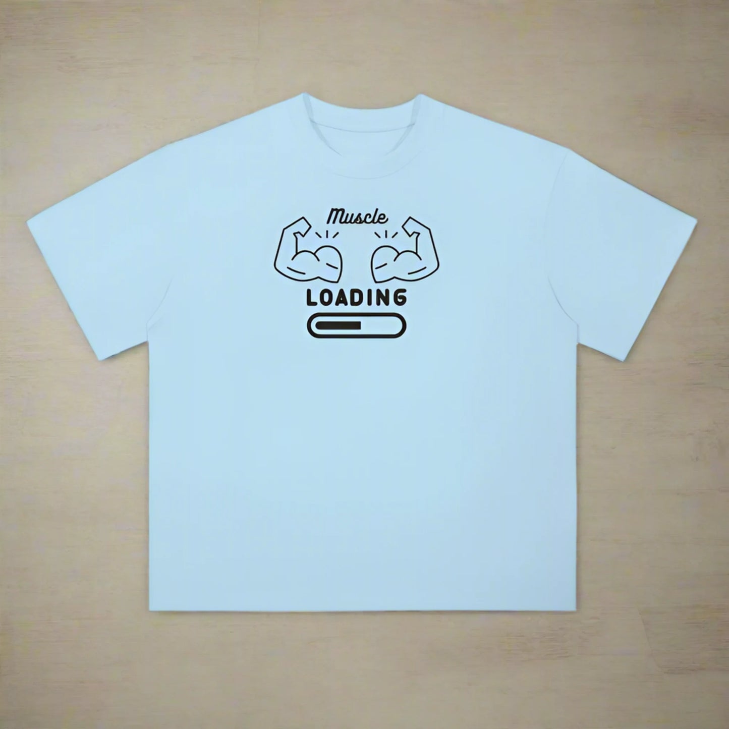 Drop Shoulder Unisex T-Shirt Fitness 1.0 Edition - DALSOMA