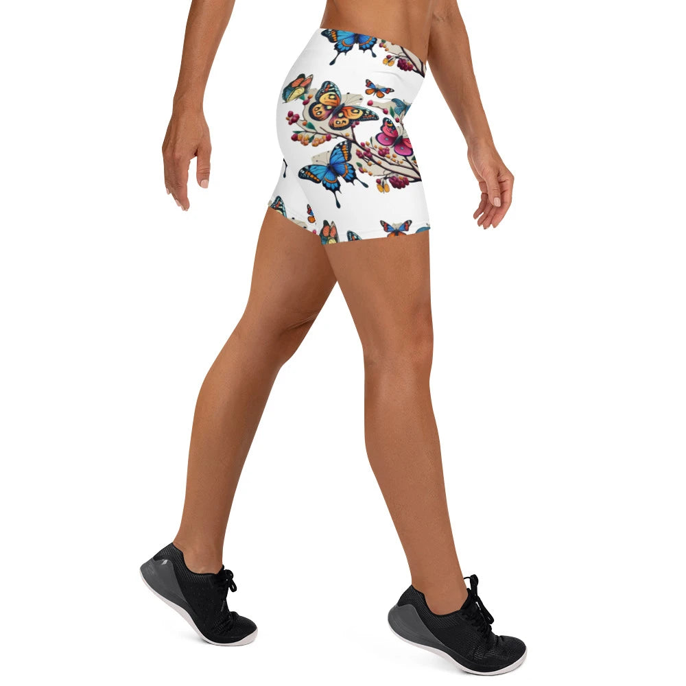 Yoga Fitness Women Shorts butterfly 1.0 Collection - DALSOMA
