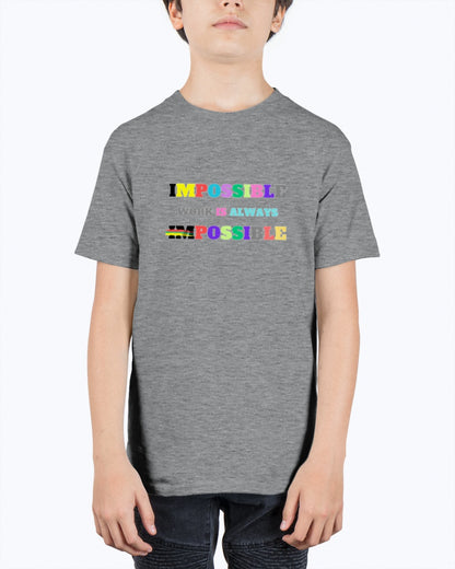 Kids T-shirt Impossible1.0 Edition - DALSOMA