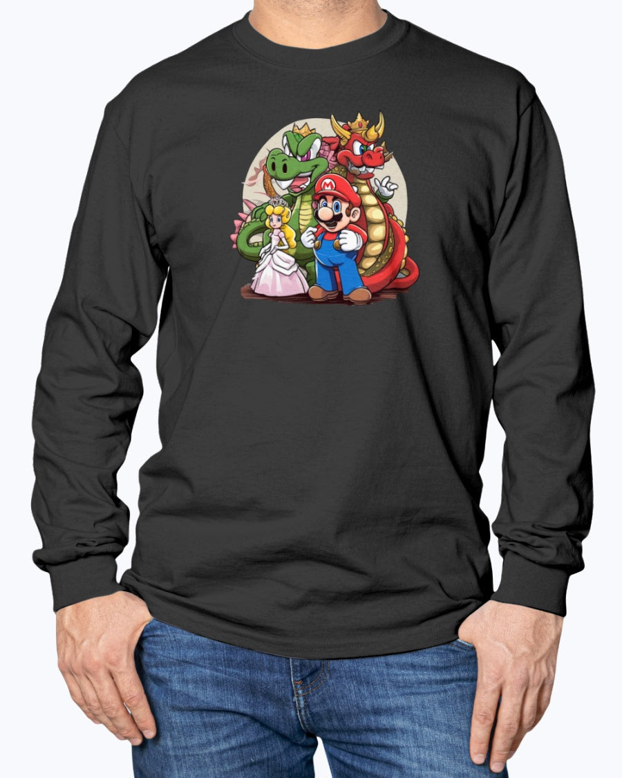 Long Sleeve T-Shirt Super Mario 1.0 Collection - DALSOMA