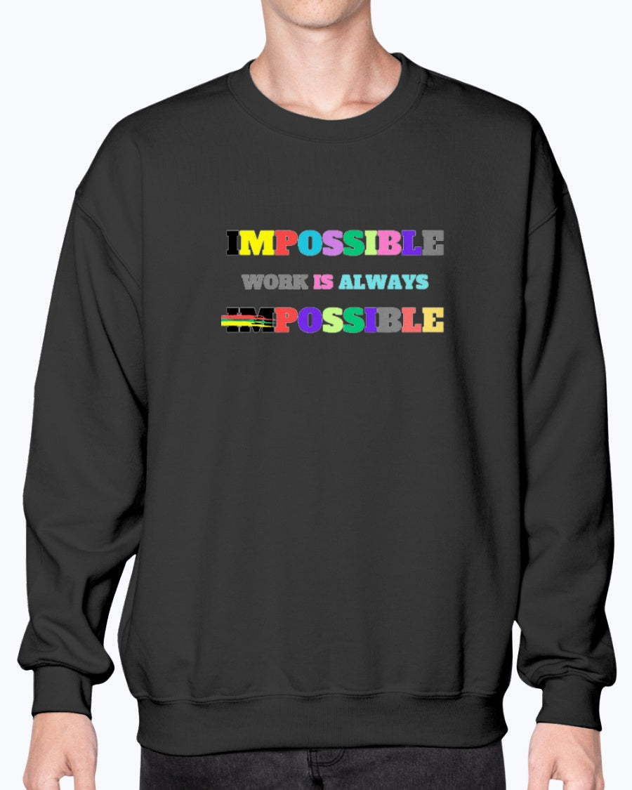Crewneck Sweatshirt Impossible1.0 Edition - DALSOMA