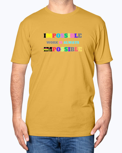 Men premium T-shirt Impossible1.0 Edition - DALSOMA