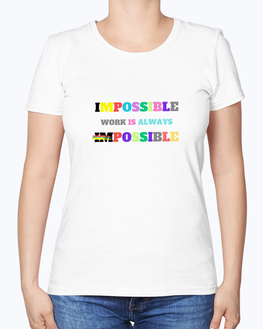 Ladies Premium T-Shirt Impossible1.0 Edition - DALSOMA
