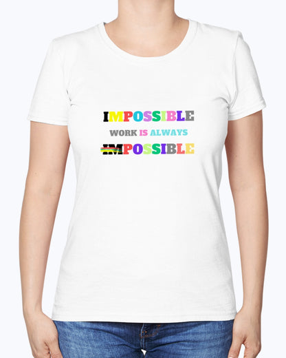Ladies Premium T-Shirt Impossible1.0 Edition - DALSOMA