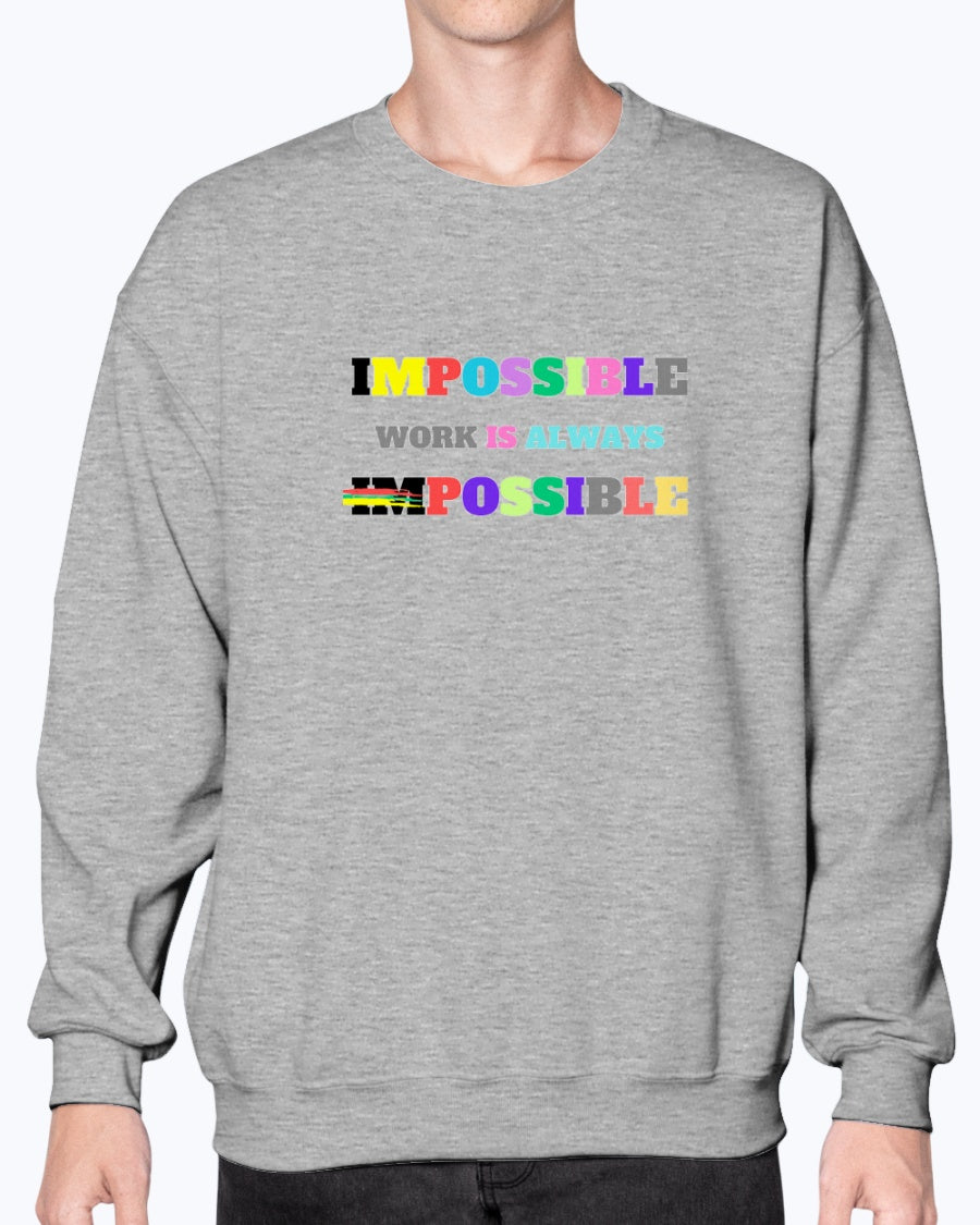 Crewneck Sweatshirt Impossible1.0 Edition - DALSOMA