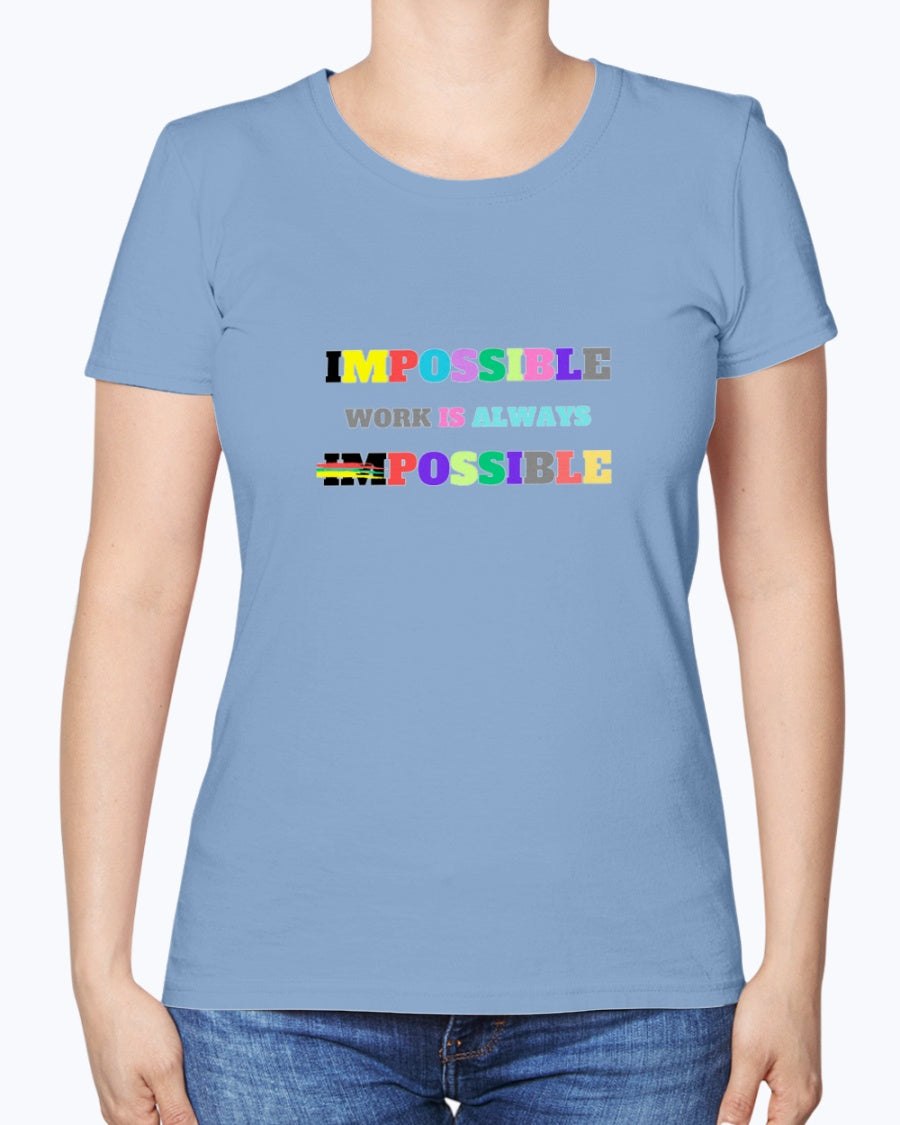 Ladies Premium T-Shirt Impossible1.0 Edition - DALSOMA