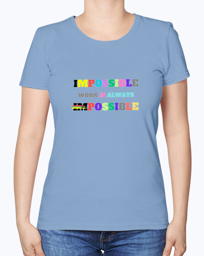 Ladies Premium T-Shirt Impossible1.0 Edition - DALSOMA
