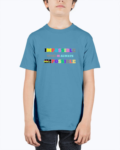 Kids T-shirt Impossible1.0 Edition - DALSOMA
