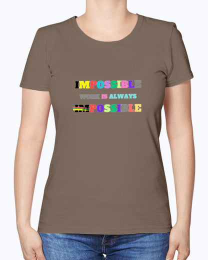 Ladies Premium T-Shirt Impossible1.0 Edition - DALSOMA